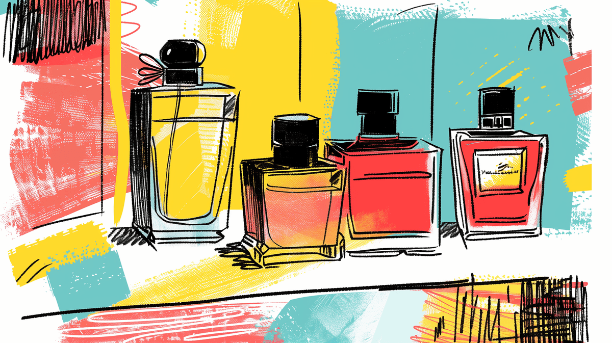 Perfume and eau de parfum bottles comparison