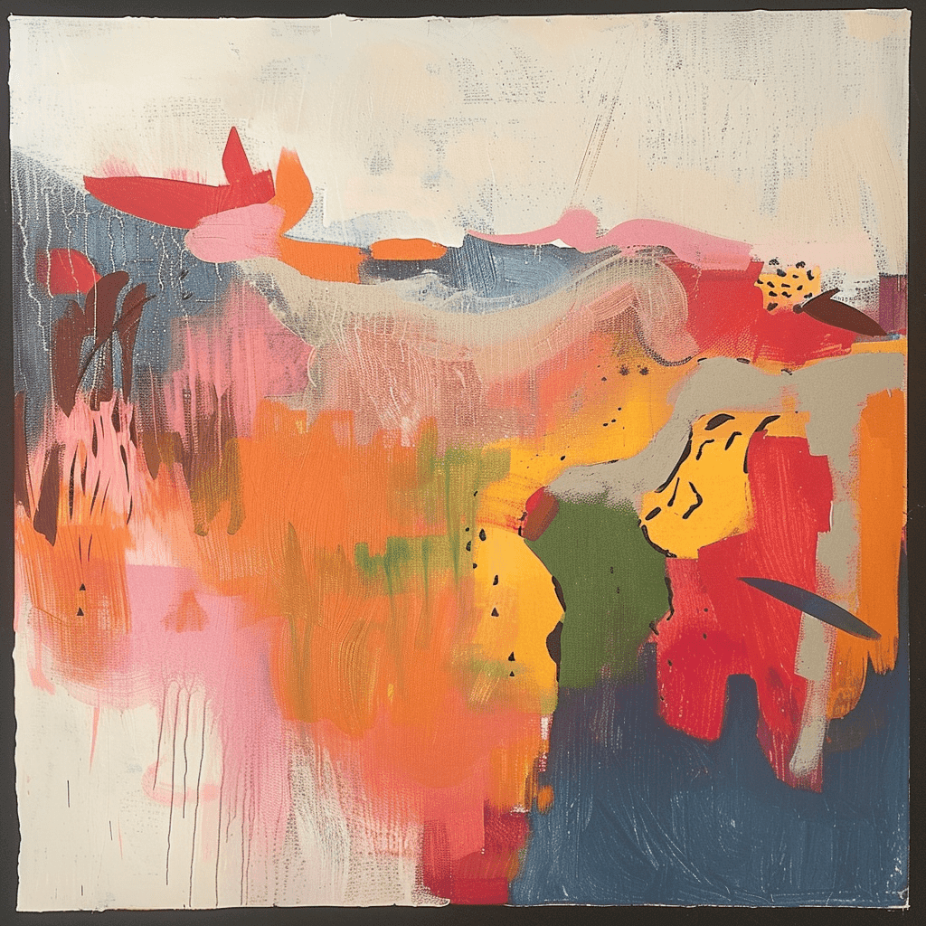 background painting representing Black Orchid